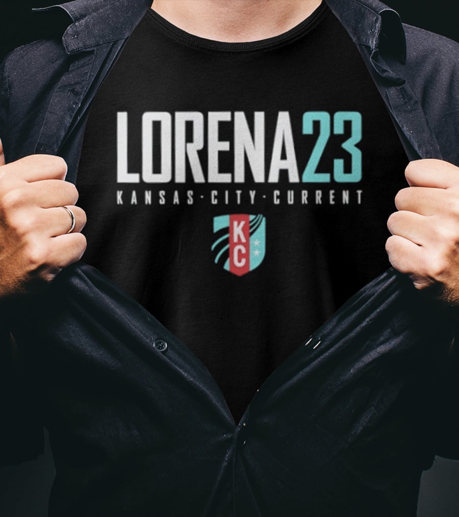 Lorena 23 Kansas City Current NWSL KC T-Shirt