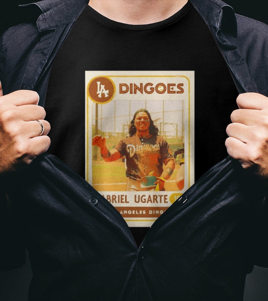 Los Angeles Dingoes Gabriel Ugarte 16 Player Card T-Shirt