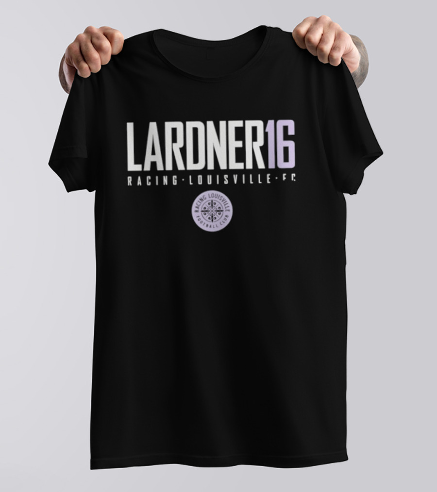 Lardner 16 Racing Louisville FC NWSL T-Shirt