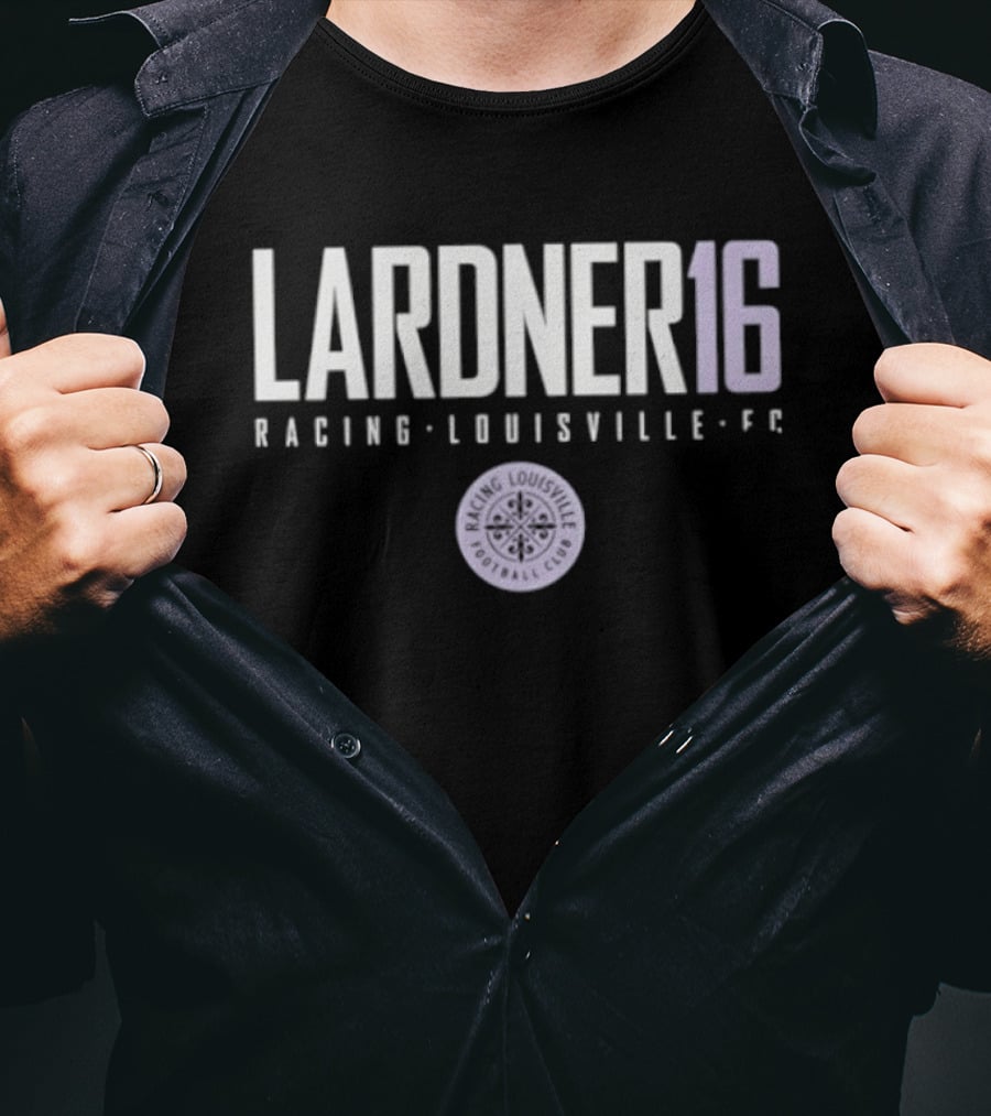 Lardner 16 Racing Louisville FC NWSL T-Shirt