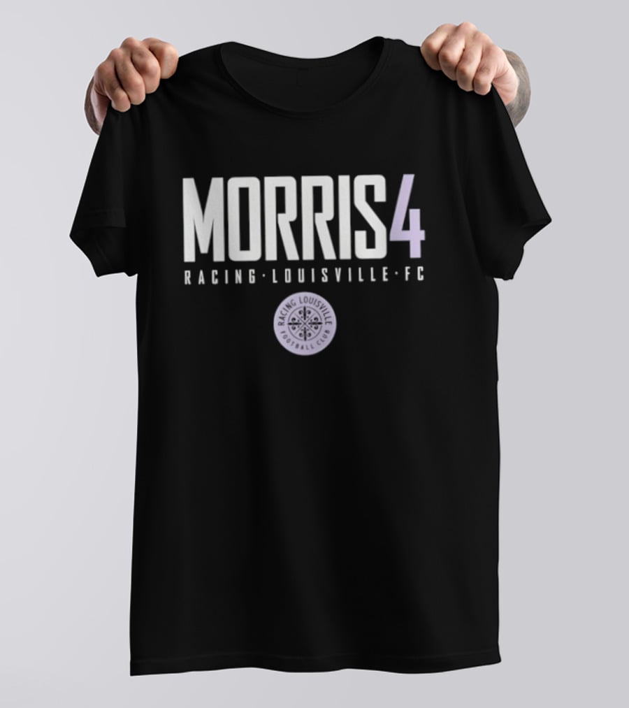 Makenna Morris 4 Racing Louisville FC NWSL T-Shirt