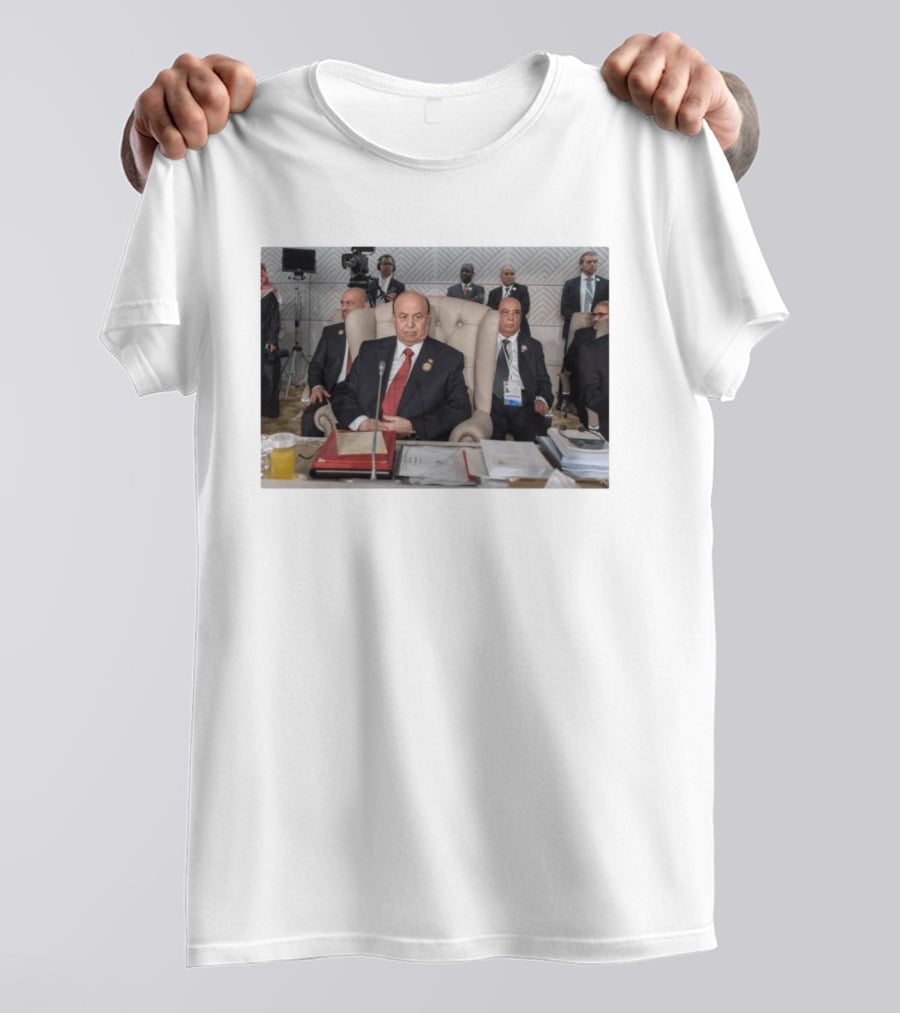 Abdu Rabbu Mansour Hadi Exiled Ex President Of Yemen Dies At 80 T-Shirt