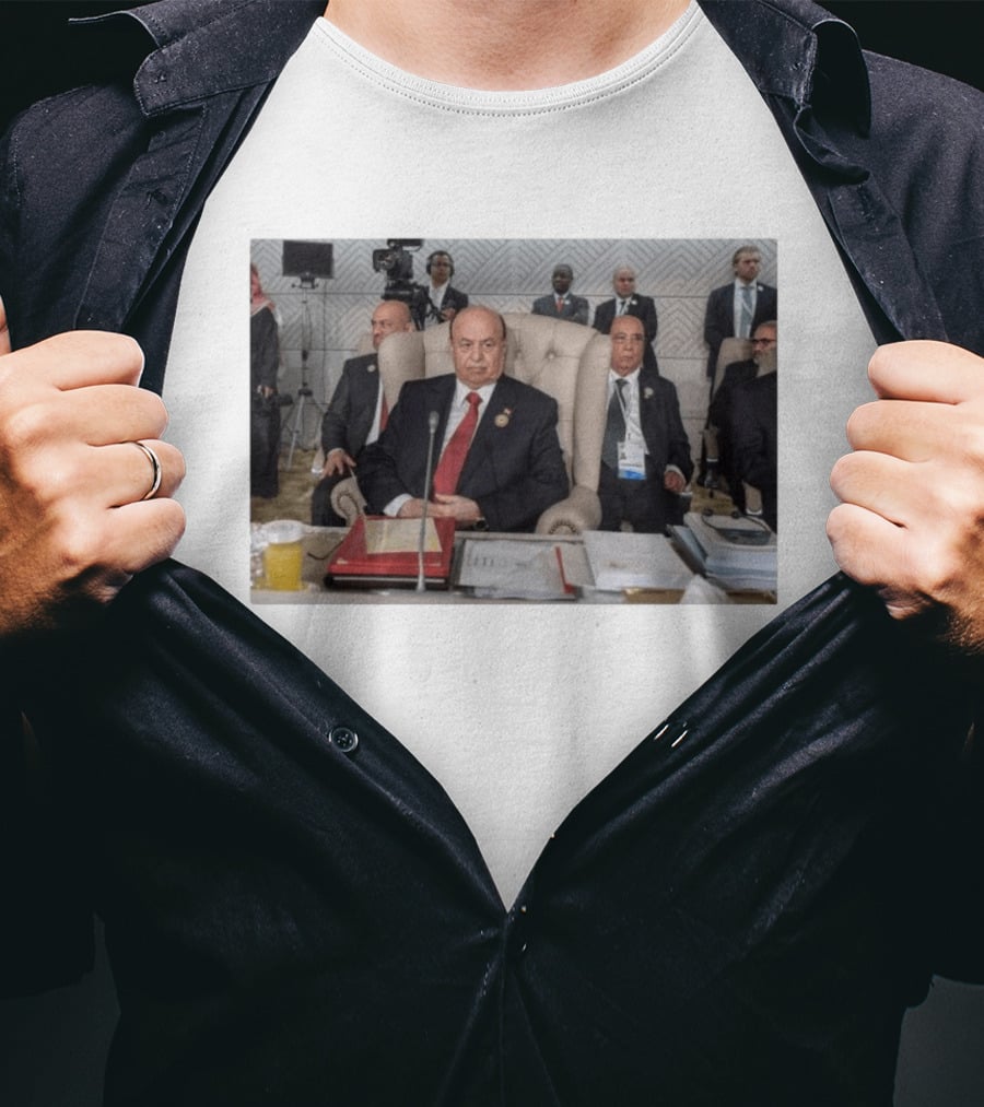Abdu Rabbu Mansour Hadi Exiled Ex President Of Yemen Dies At 80 T-Shirt