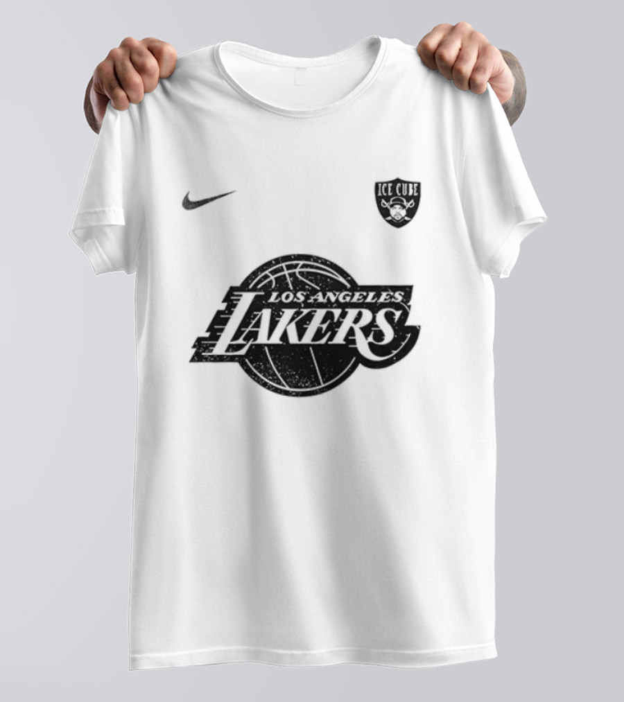 Los Angeles Lakers Ice Cube Truth To Power Four Decades Of Attitude Tour Nike Collaboration T-Shirt