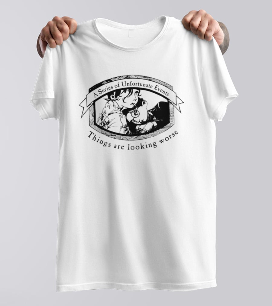 A Series Of Unfortunate Events Brett Helquist Things Are Looking Worse T-Shirt