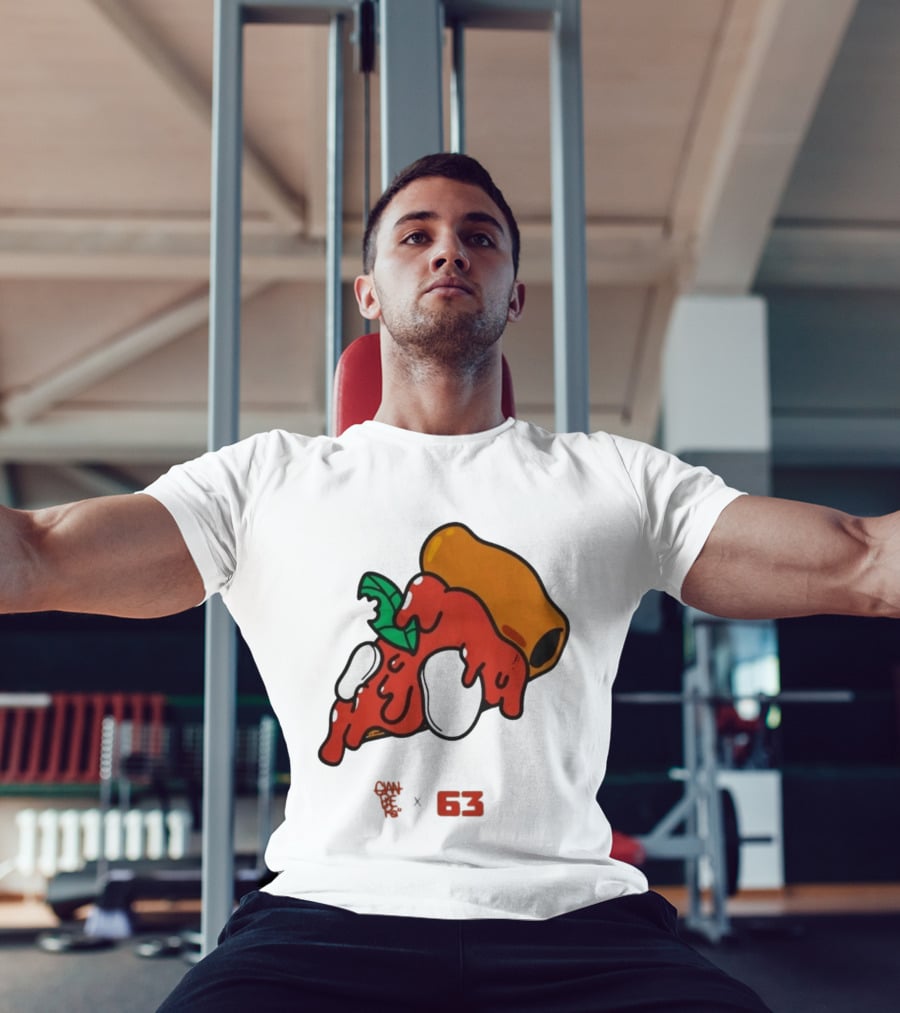 Francesco Bagnaia Ello 2026 X 63 Pizza T-Shirt