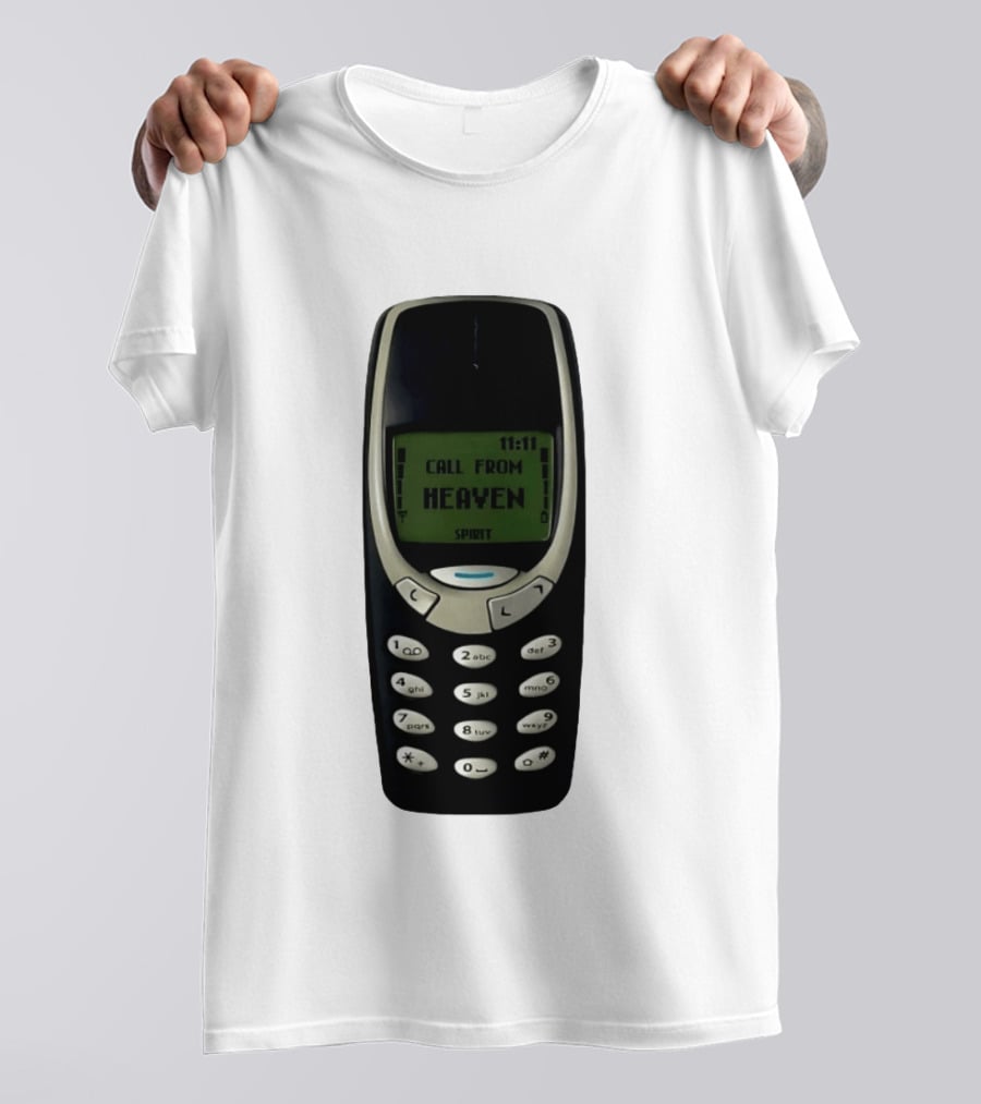 11:11 Call From Heaven Spirit Vintage Phone T-Shirt