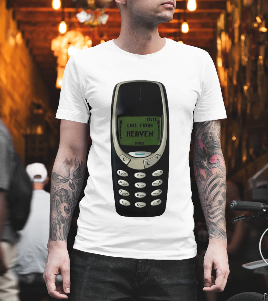 11:11 Call From Heaven Spirit Vintage Phone T-Shirt