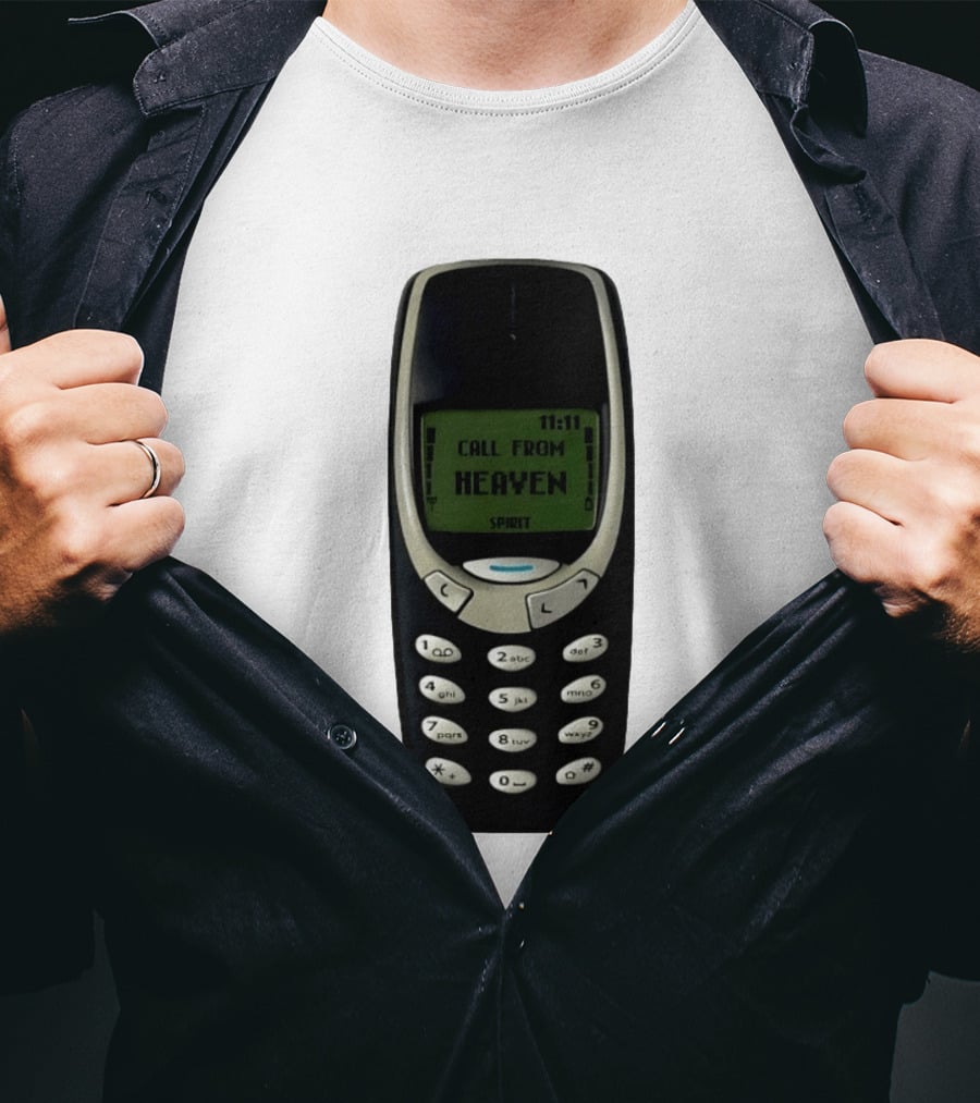 11:11 Call From Heaven Spirit Vintage Phone T-Shirt