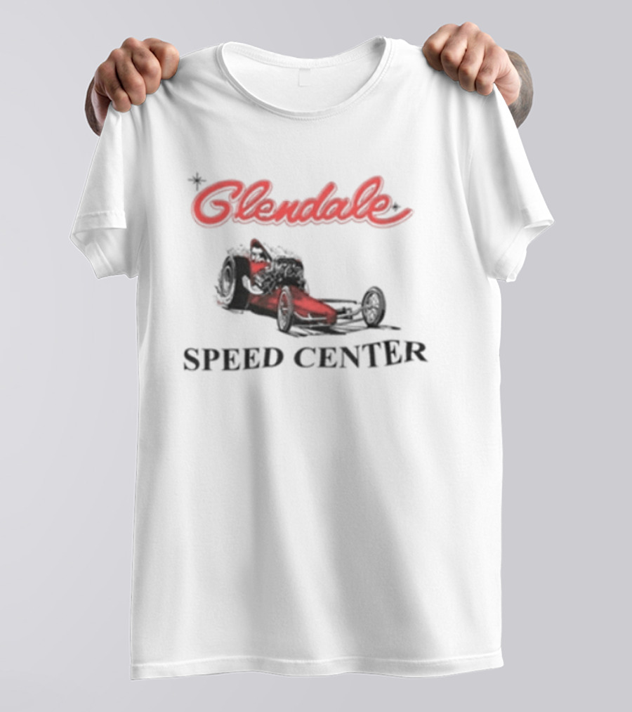 Glendale Speed Center Dragster Classic Racing T-Shirt