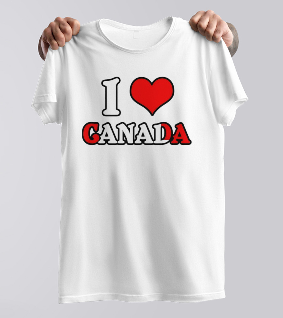I Heart Canada Love T-Shirt