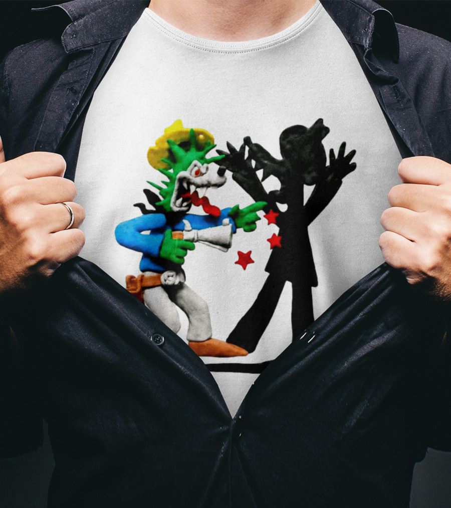Spooky Woods Backstabber Cartoon Forest Duel T-Shirt