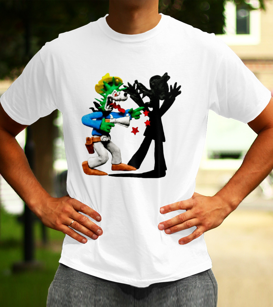 Spooky Woods Backstabber Cartoon Forest Duel T-Shirt