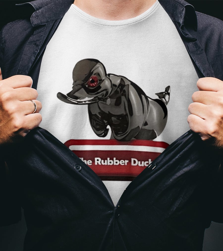 The Rubber Duck Black Chrome Collectible T-Shirt