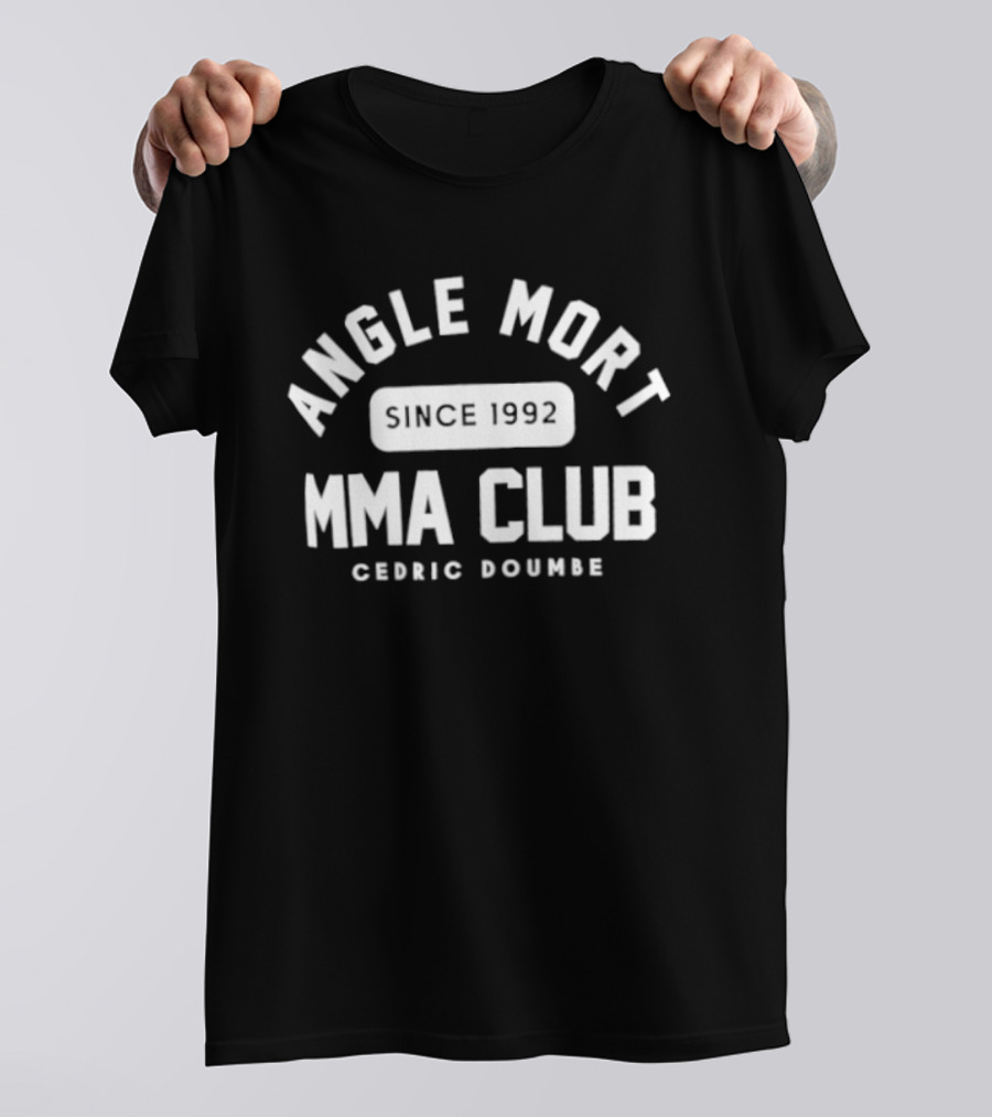 Angle Mort Since 1992 MMA Club Cedric Doumbe T-Shirt