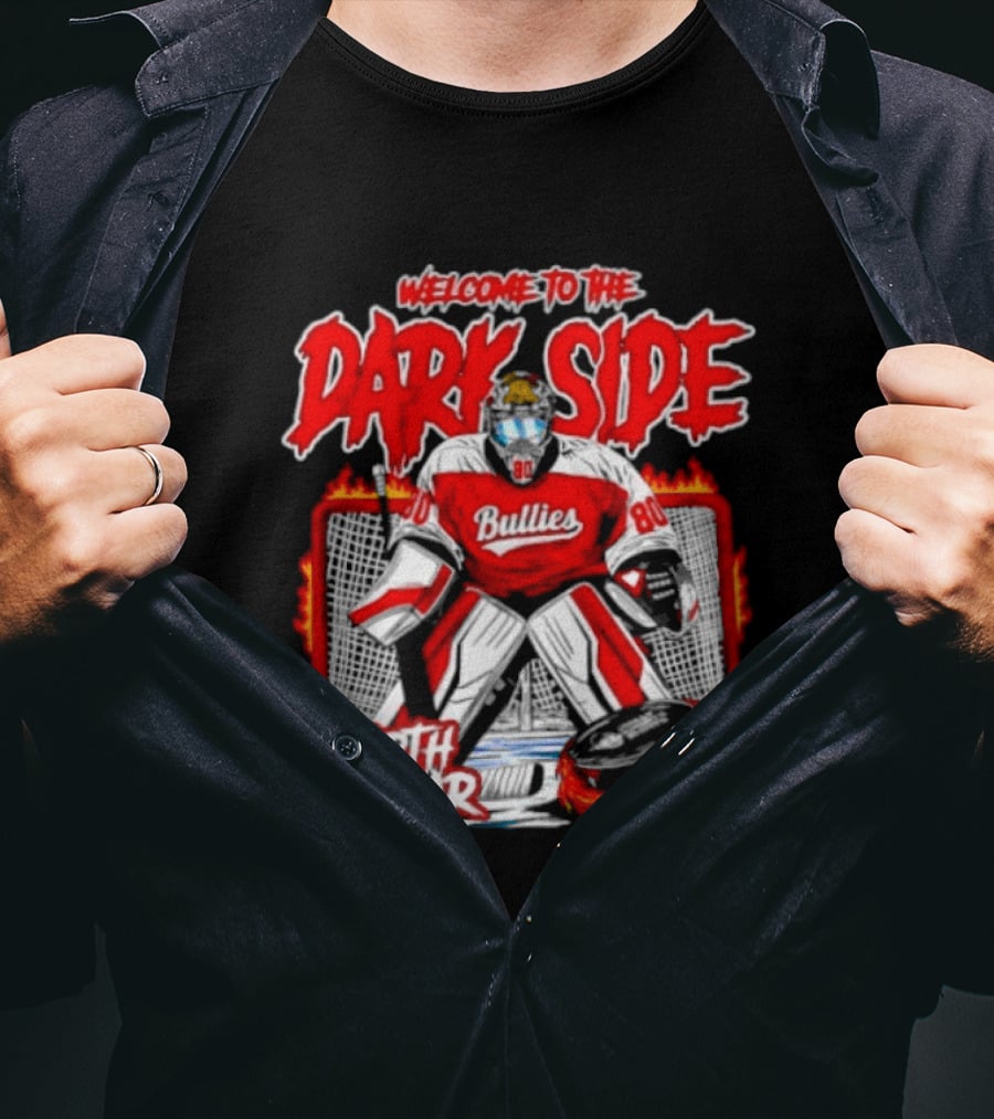 Broad Street Bullies Welcome To The Dark Side Darth Vader Hockey T-Shirt