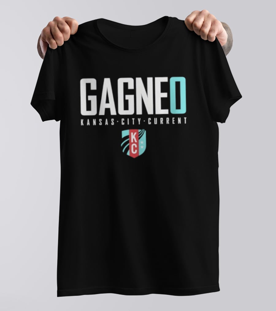 Gagne 0 Kansas City Current NWSL KC T-Shirt