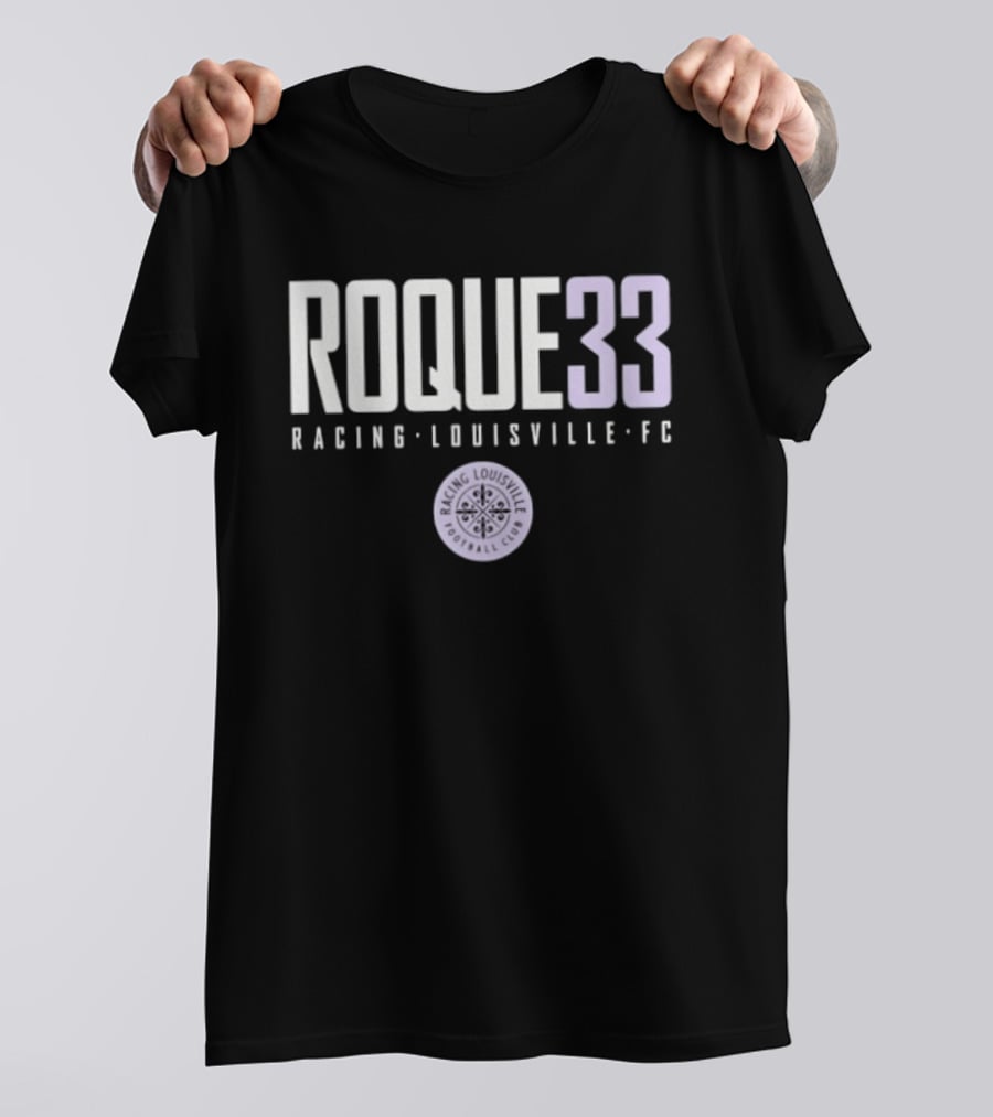 Cristina Roque 33 Racing Louisville FC NWSL T-Shirt