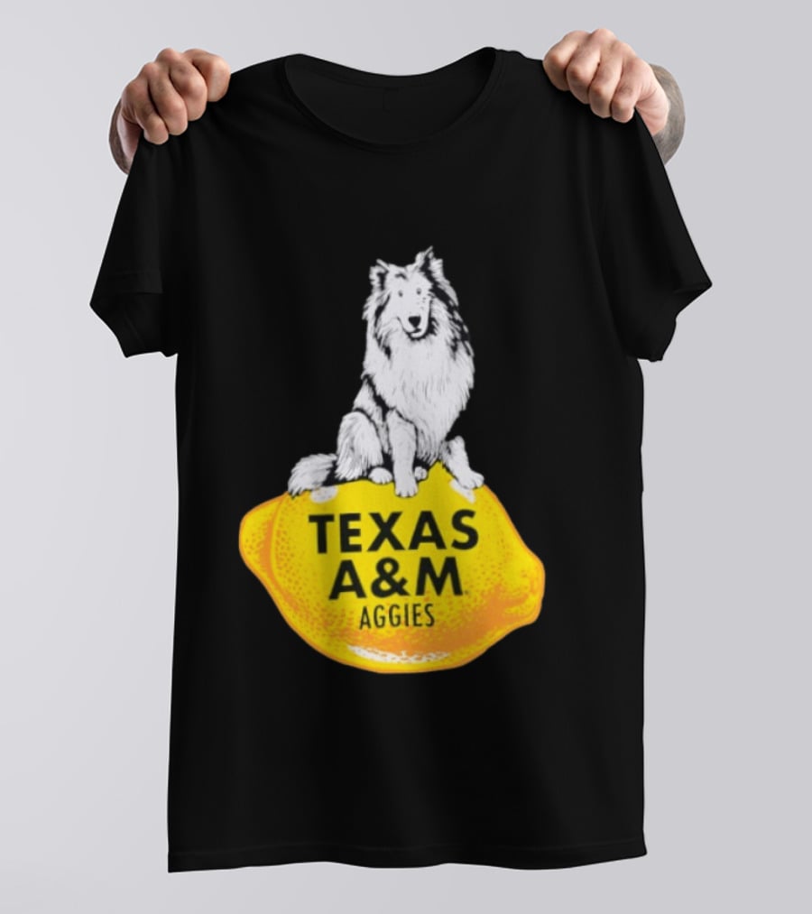 Texas A And M Aggies Husky Lemon T-Shirt