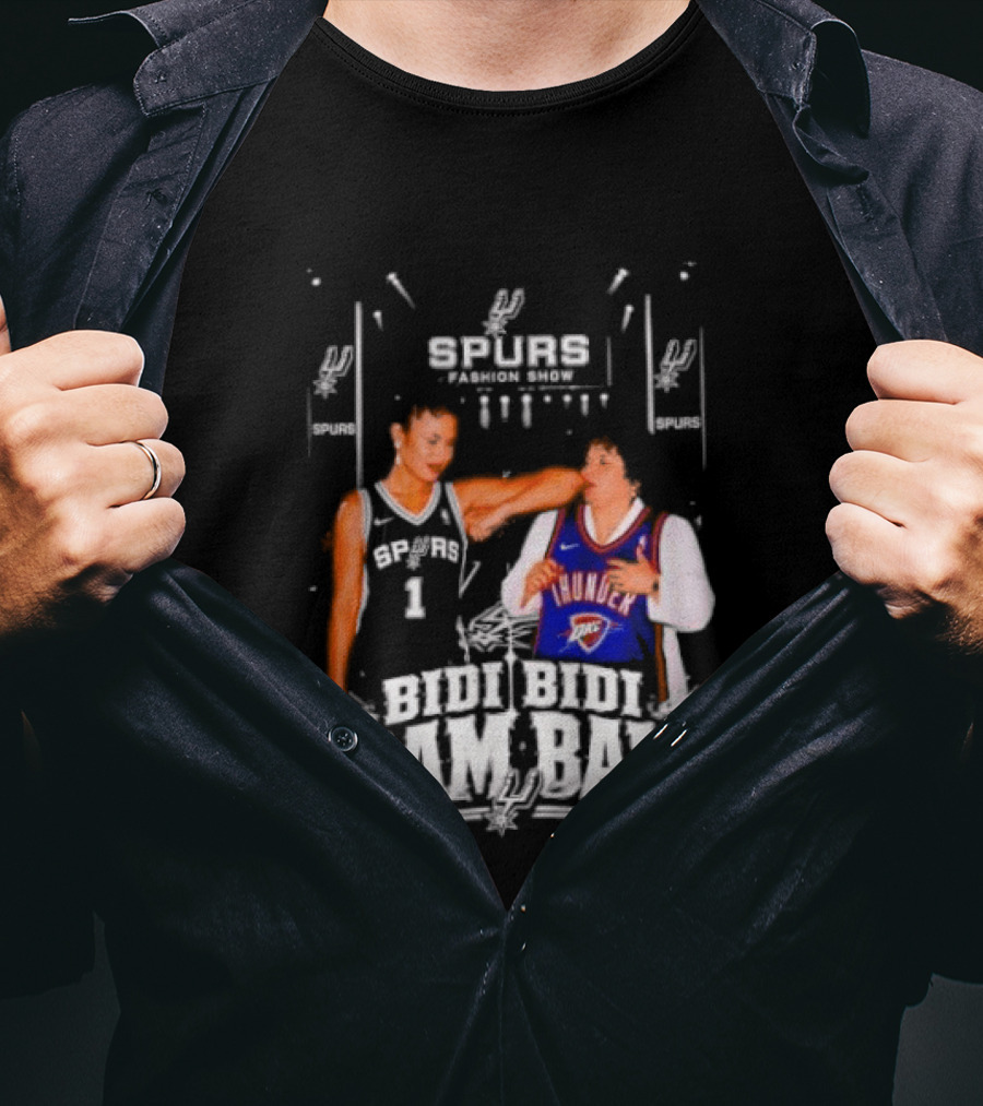 Spurs Thunder Bidi Bidi Bam Bam Fashion Show T-Shirt