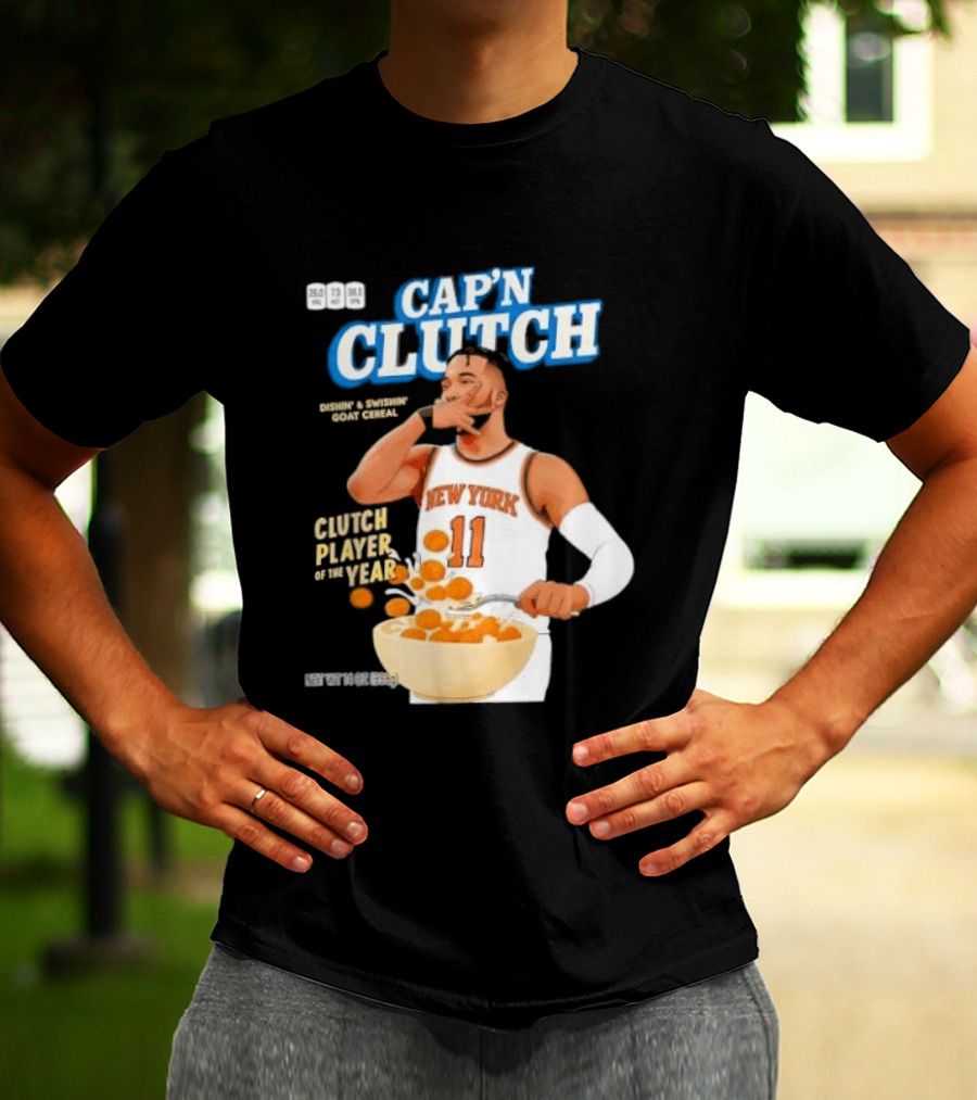 Cap'n Clutch New York Eleven Clutch Player Of The Year T-Shirt