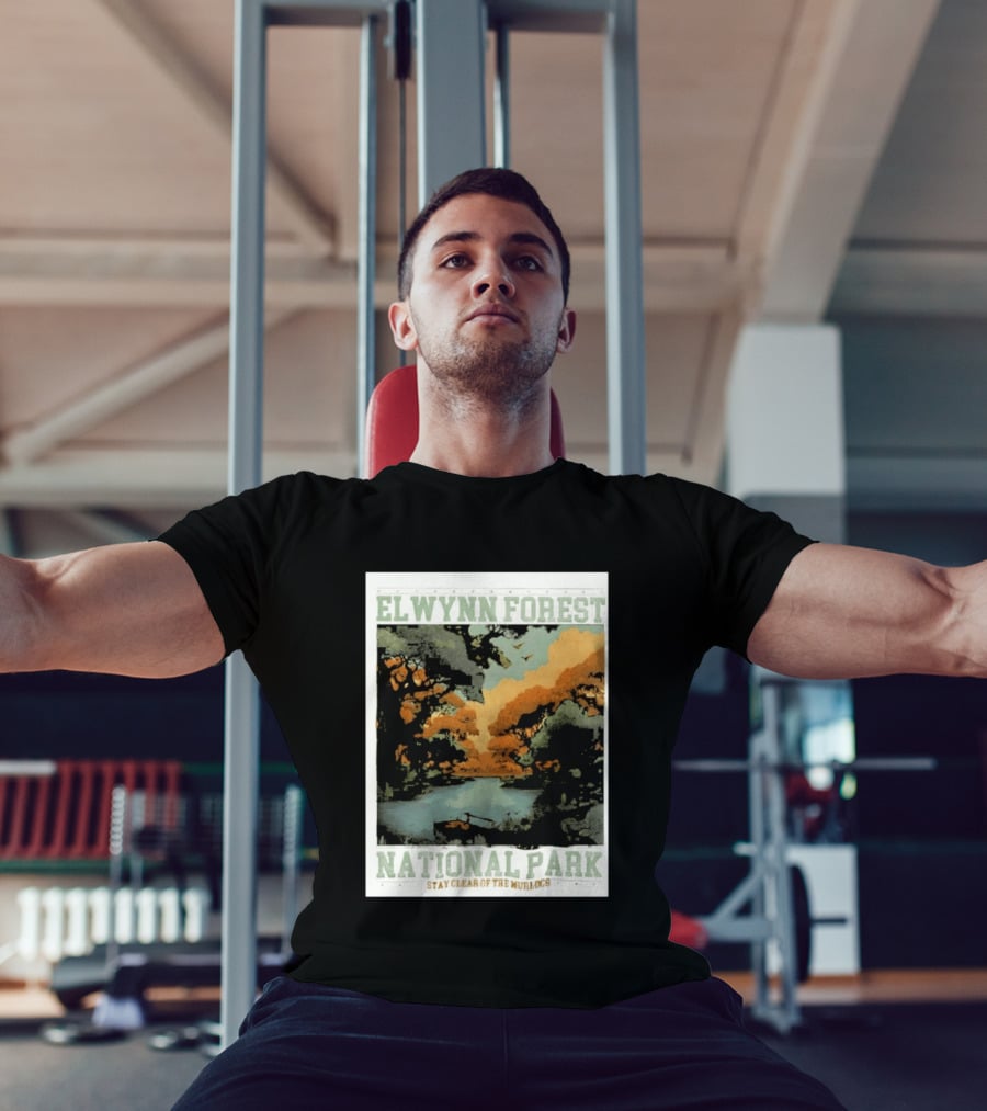 Elwynn Forest National Park Stay Clear Of The Murlocs T-Shirt