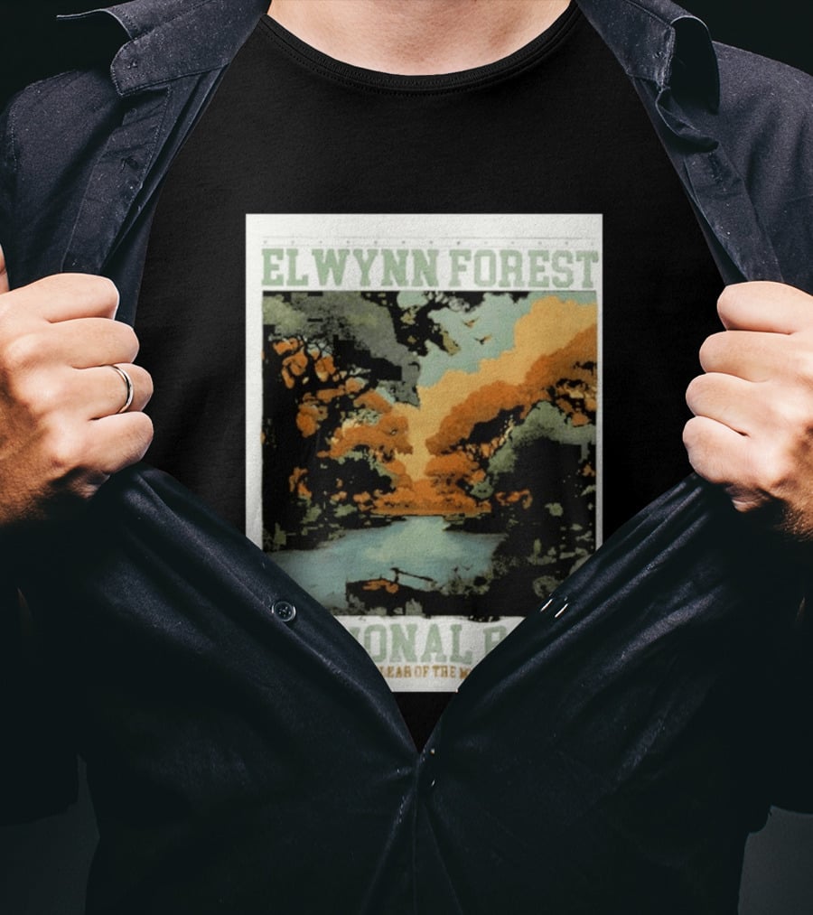 Elwynn Forest National Park Stay Clear Of The Murlocs T-Shirt