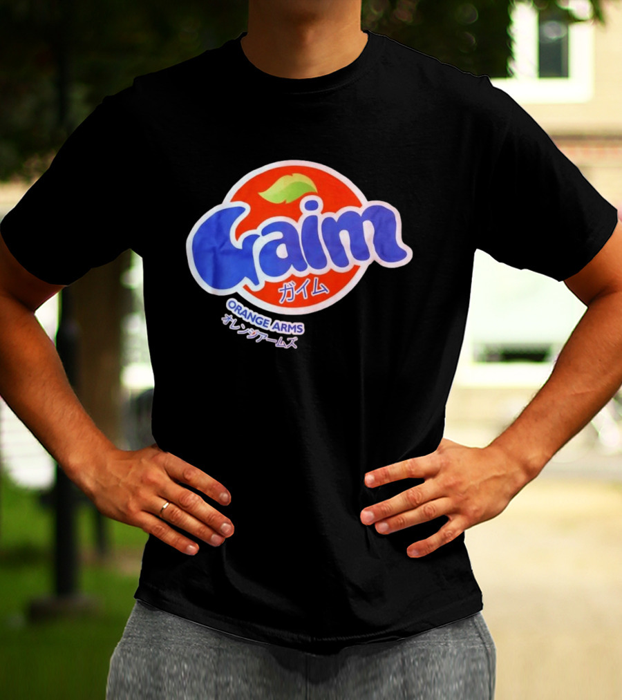 Gaim Orange Leaf Arms T-Shirt