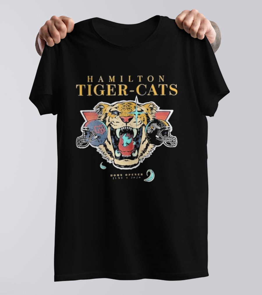 Hamilton Tiger Cats Home Opener 2026 Tiger T-Shirt