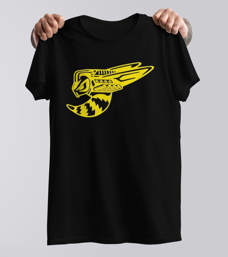 Supercharged Hornet Racing Style Yellow Black Hornet T-Shirt