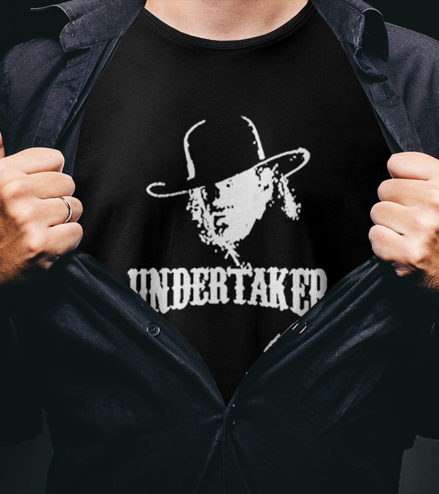 Undertaker WWE Hat Icon With Signature T-Shirt
