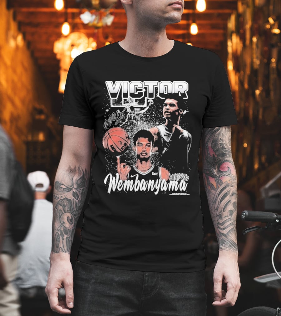 Victor Wembanyama San Antonio Spurs Nike Basketball T-Shirt
