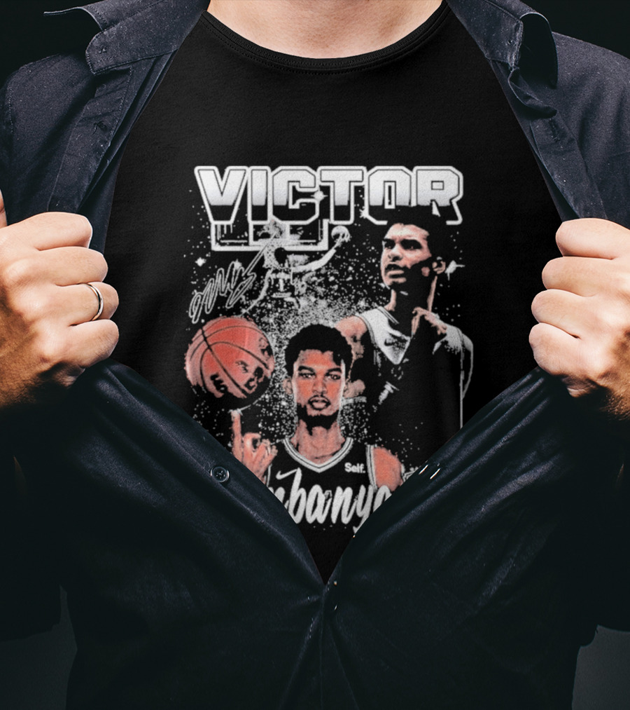 Victor Wembanyama San Antonio Spurs Nike Basketball T-Shirt