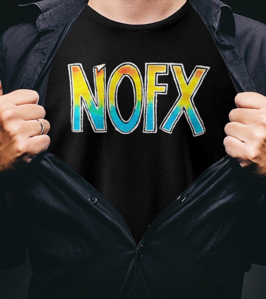 NOFX Gradient Tie Dye Band T-Shirt