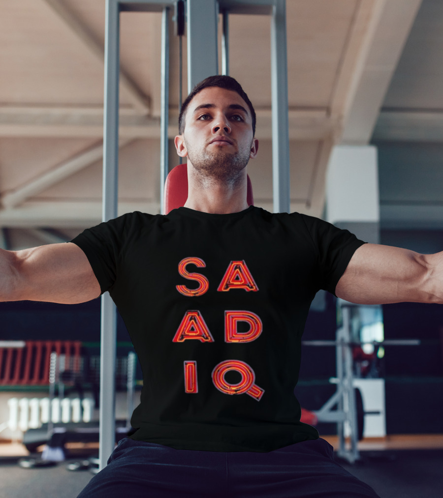 Raphael Saadiq Neon Stacked Letters T-Shirt