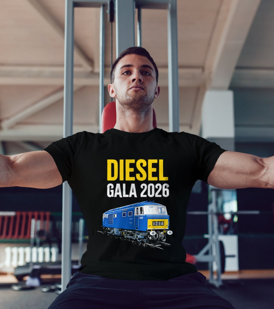 Diesel Gala 2026 07017 Train Event T-Shirt