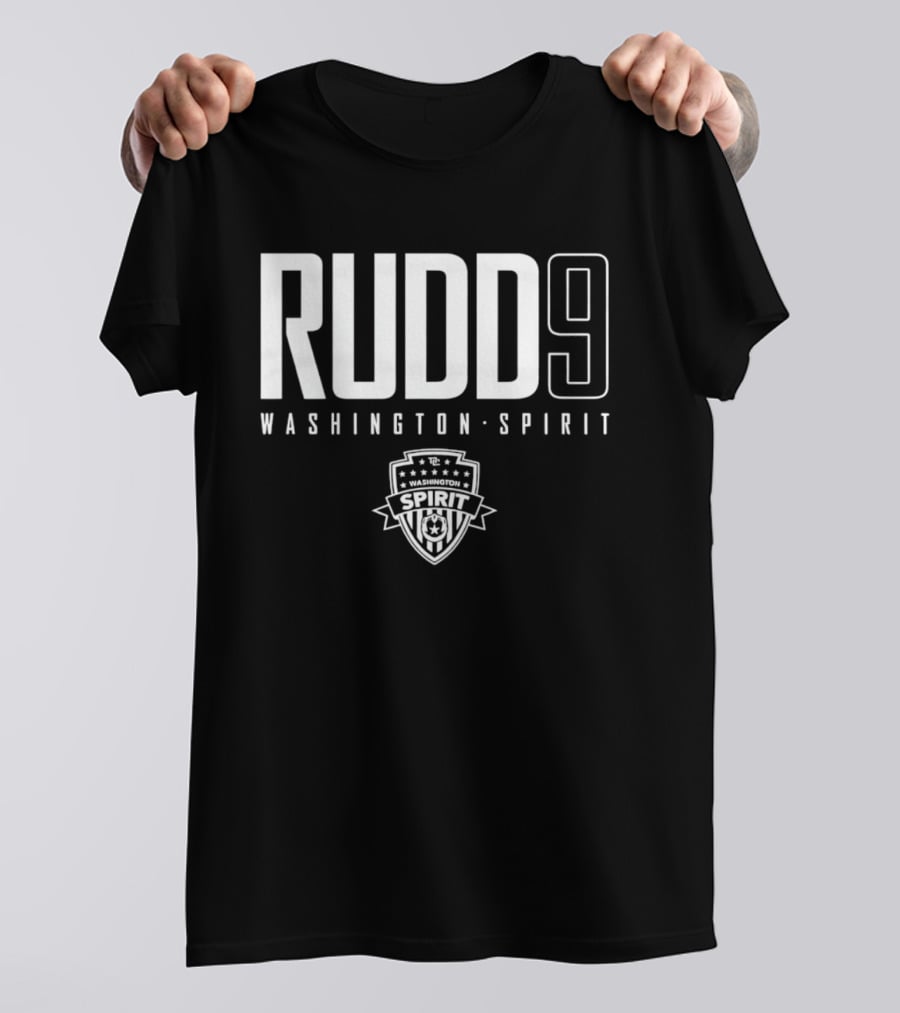Rudd9 Washington Spirit NWSL Soccer Team T-Shirt