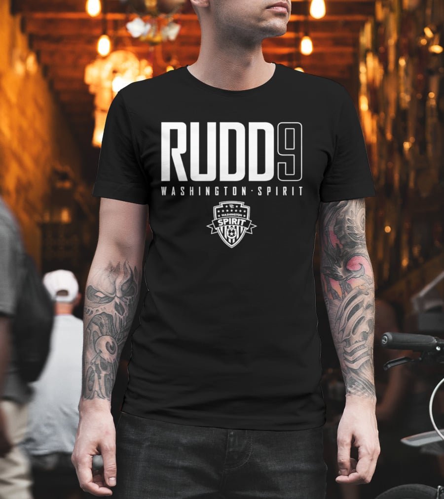 Rudd9 Washington Spirit NWSL Soccer Team T-Shirt