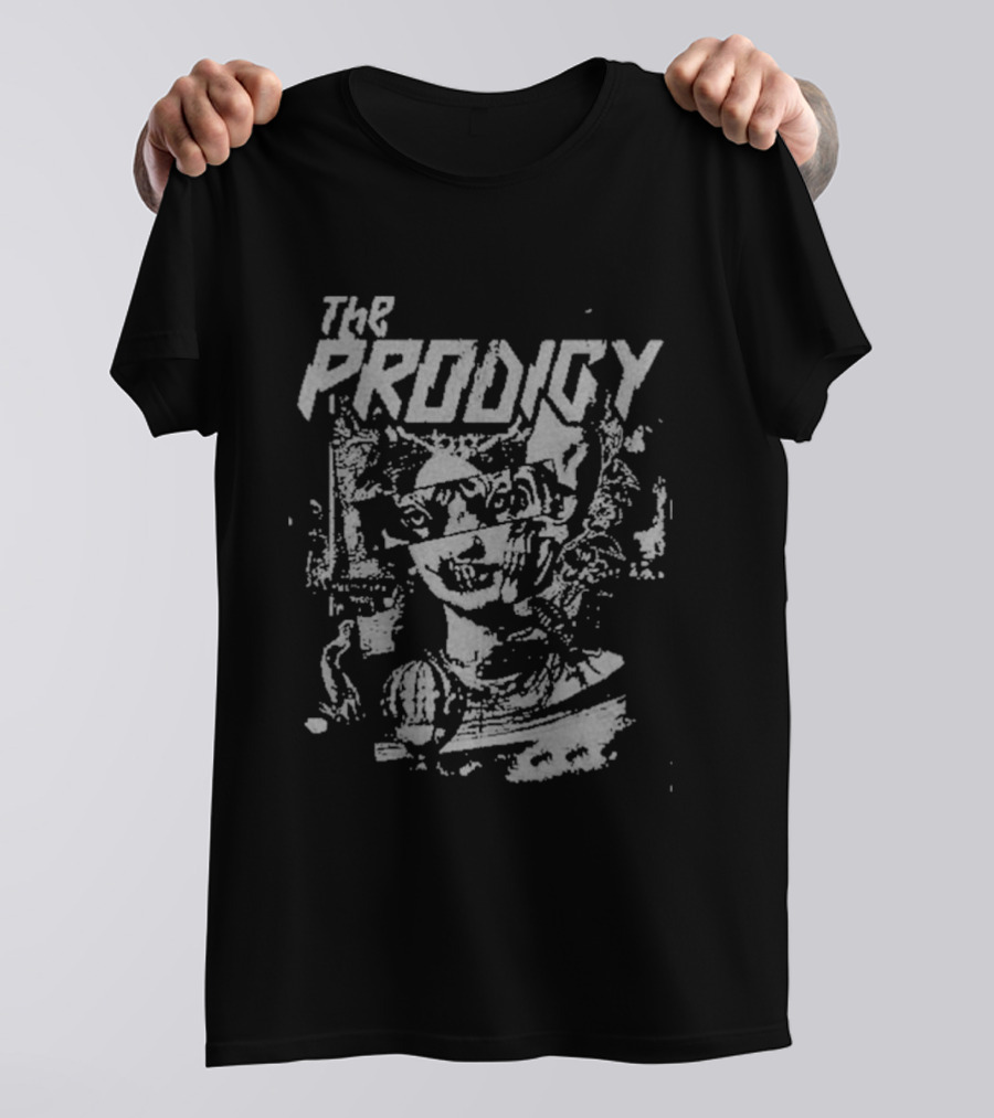 The Prodigy Xerox Ink Blot Style 90s Influence T-Shirt