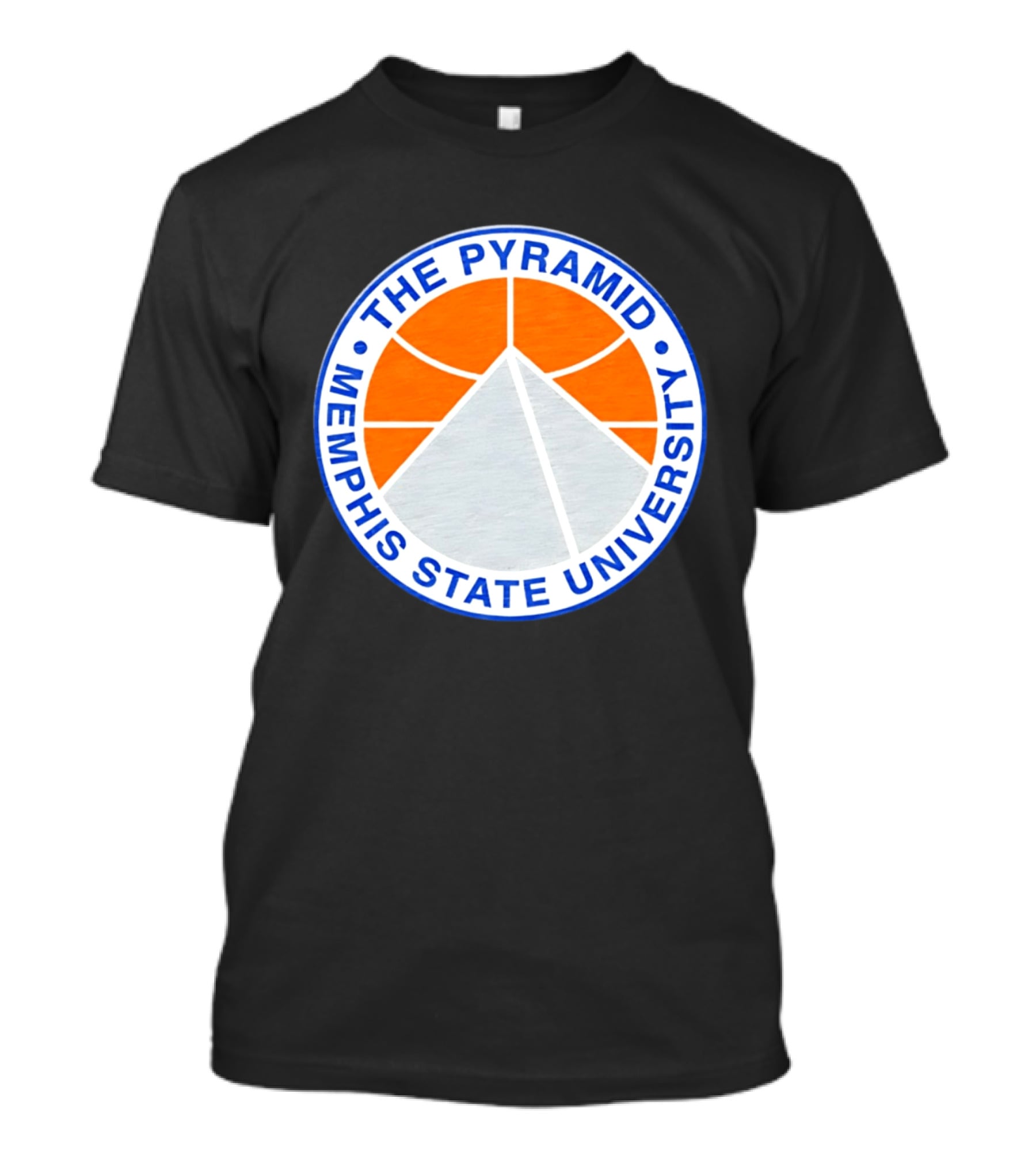The Pyramid Memphis State University Basketball T-Shirt