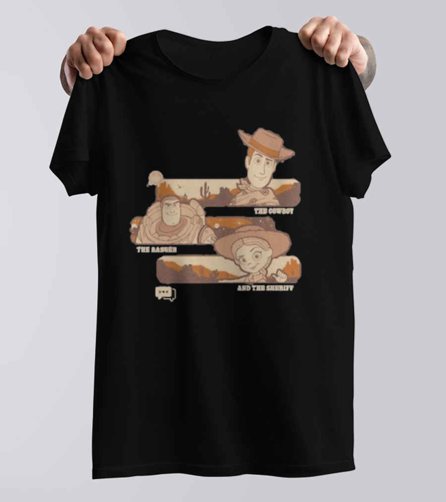 The Cowboy The Ranger And The Sheriff T-Shirt