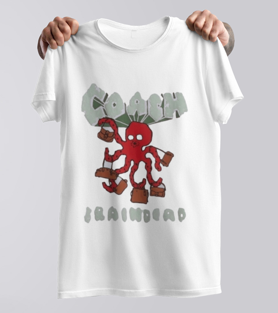 Coach Brain Dead Octopus With Bags T-Shirt