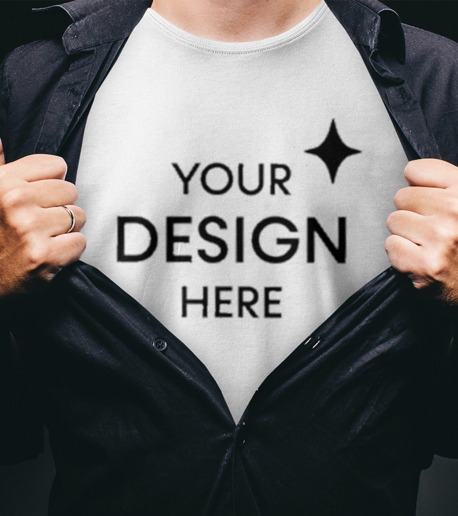 Your Design Here Custom Blank Template T-Shirt