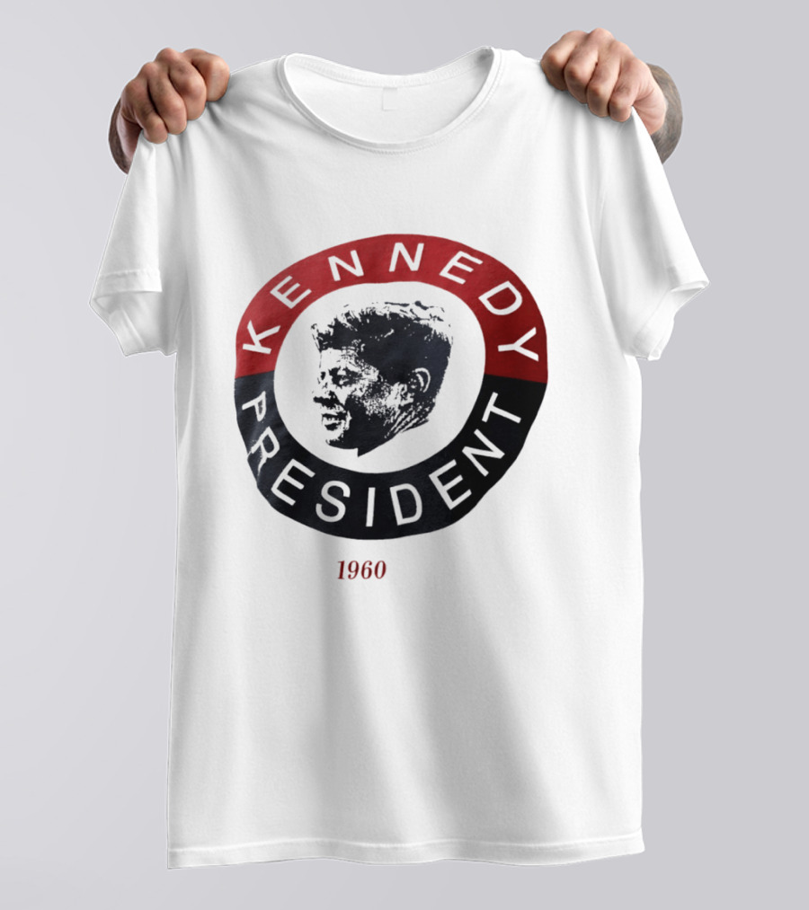 Kennedy President 1960 Vintage Campaign T-Shirt