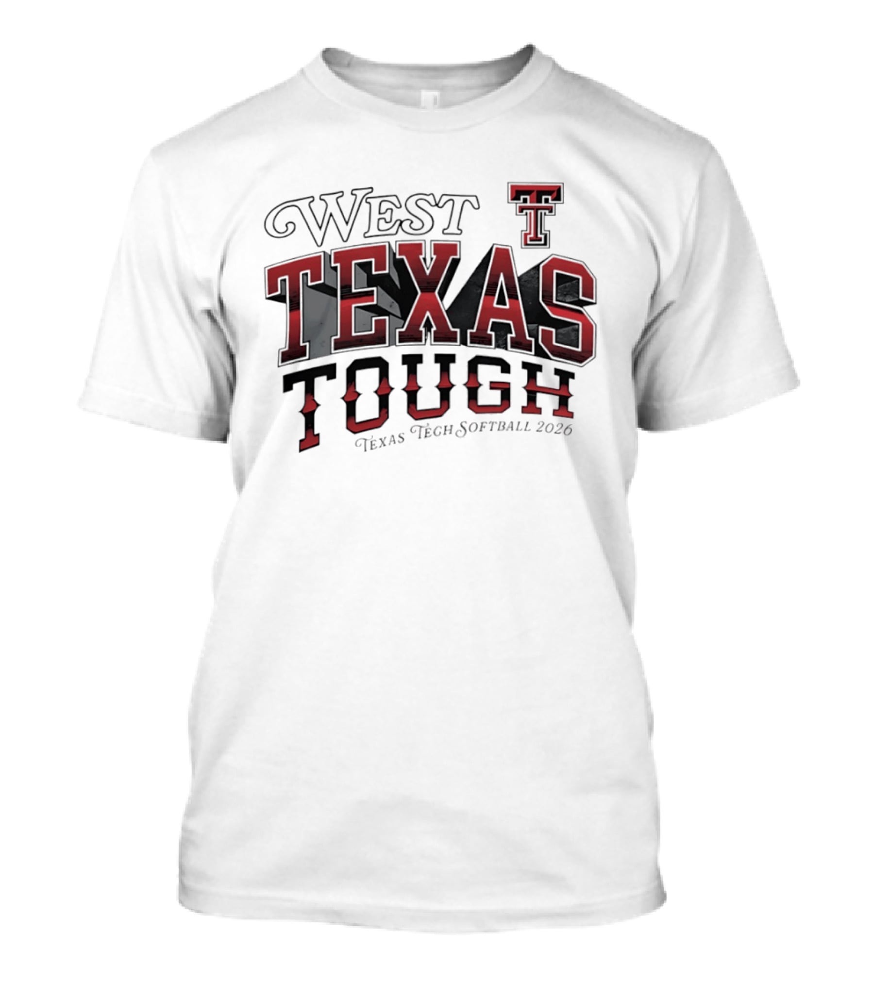 West Texas Tough Texas Tech Softball 2026 T-Shirt