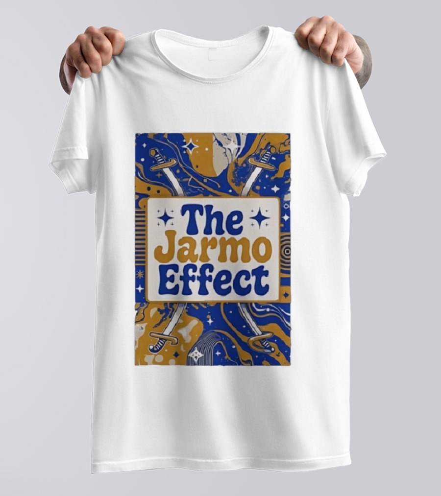 The Jarmo Effect Sword Star Moon Fantasy Swords Stars Moons T-Shirt