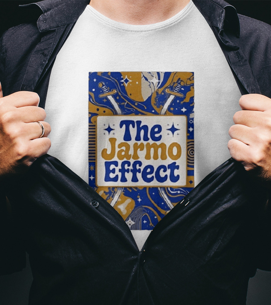 The Jarmo Effect Sword Star Moon Fantasy Swords Stars Moons T-Shirt