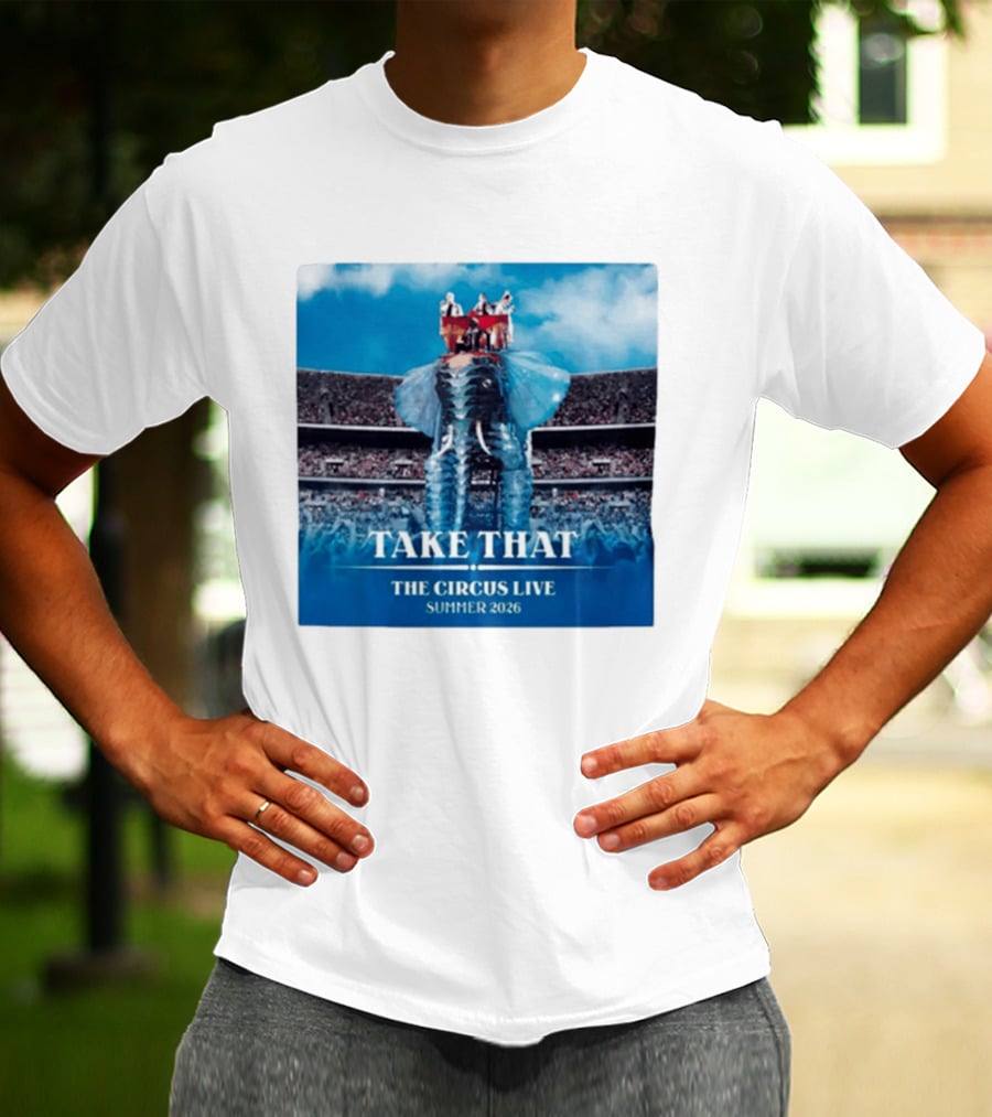 Take That The Circus Live Summer 2026 Stadium Performance T-Shirt