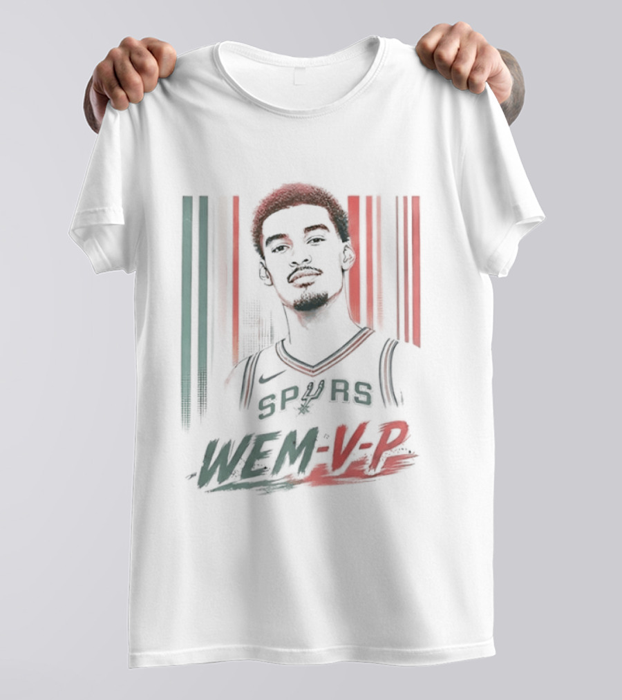 Victor Wembanyama Spurs NBA WEM VP T-Shirt