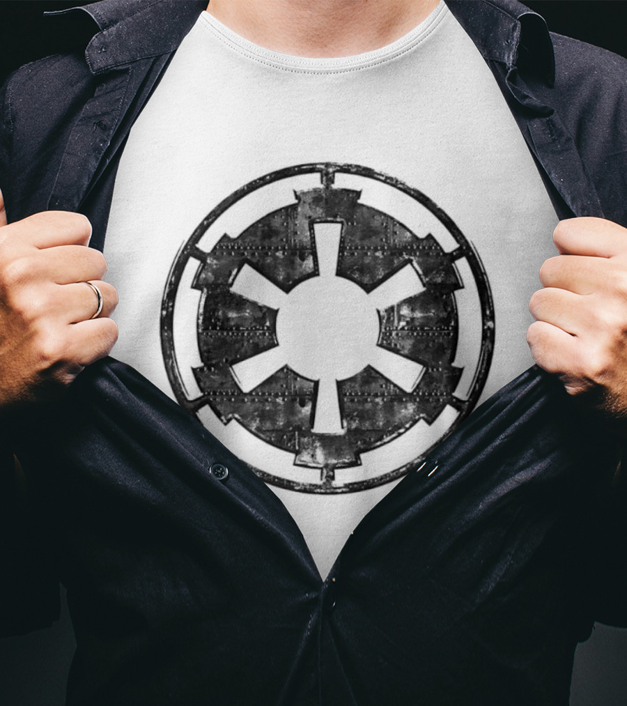 Star Wars Imperial Cog Galactic Empire Icon Science Fiction Series T-Shirt
